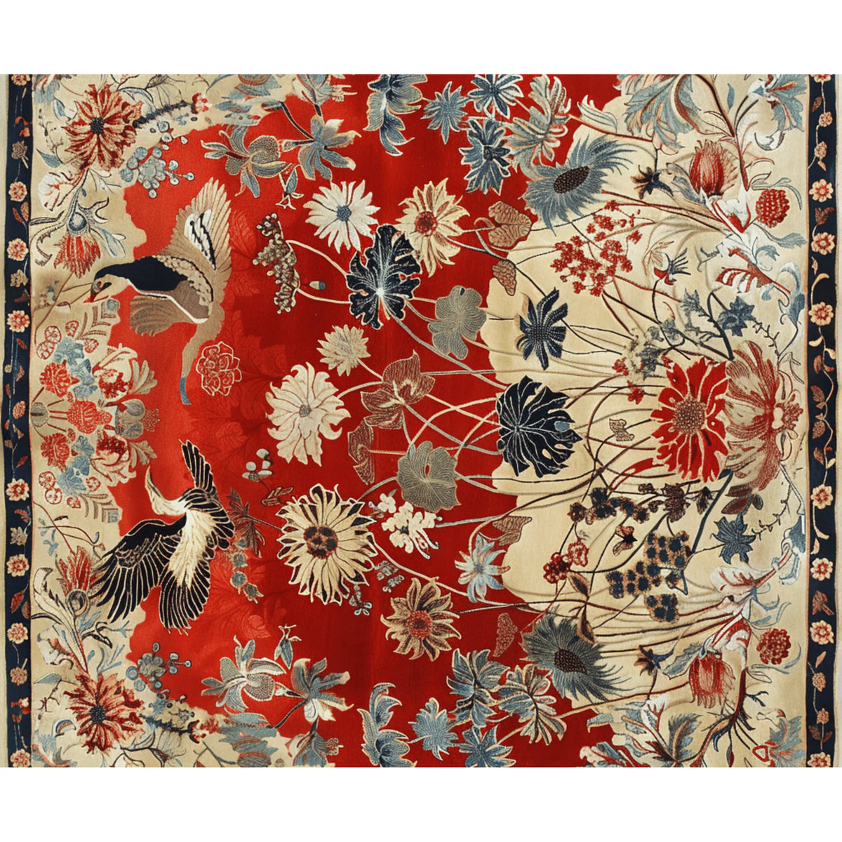 Oriental Elegance Hand Tufted Rug