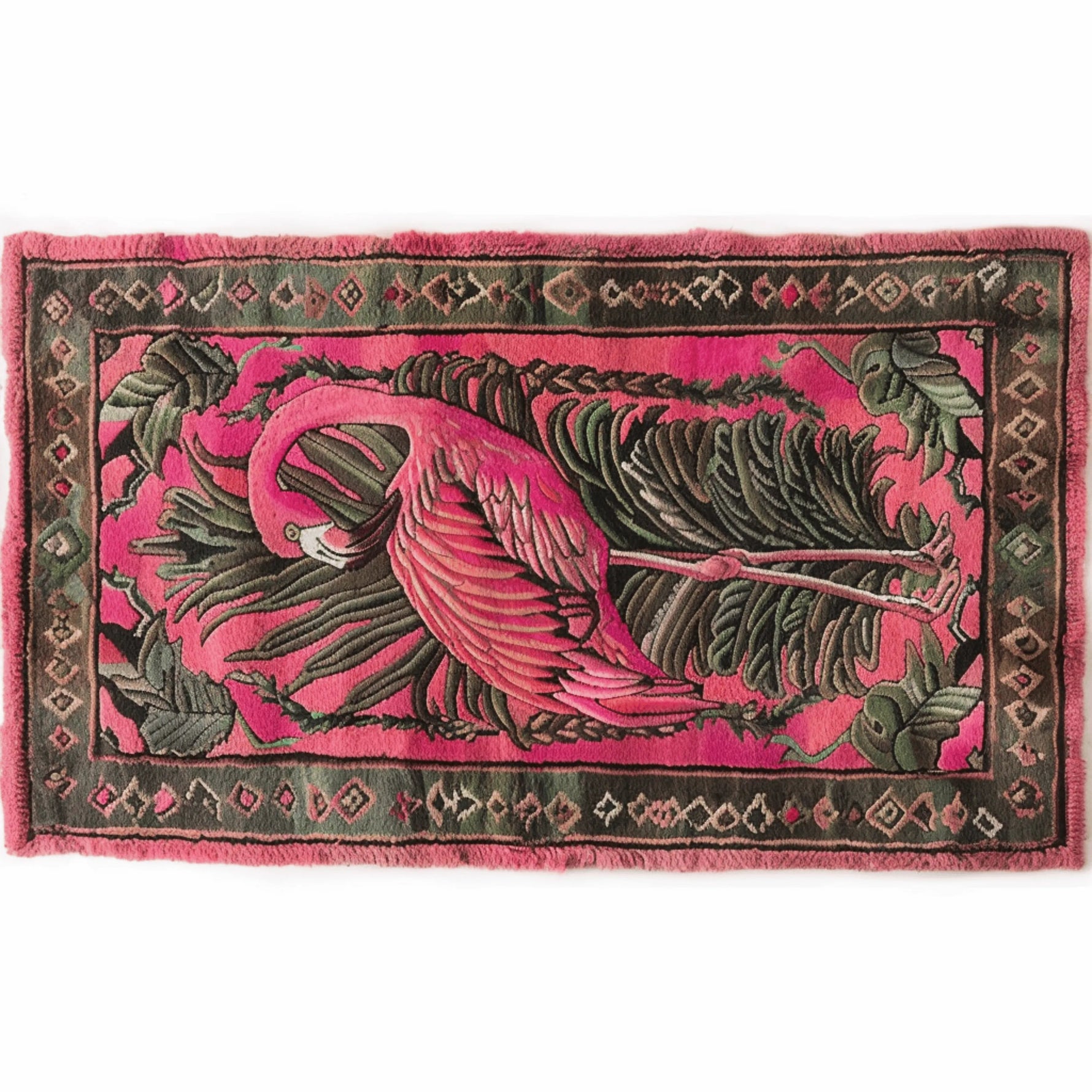 Exotic Paradise Hand Tufted Rug