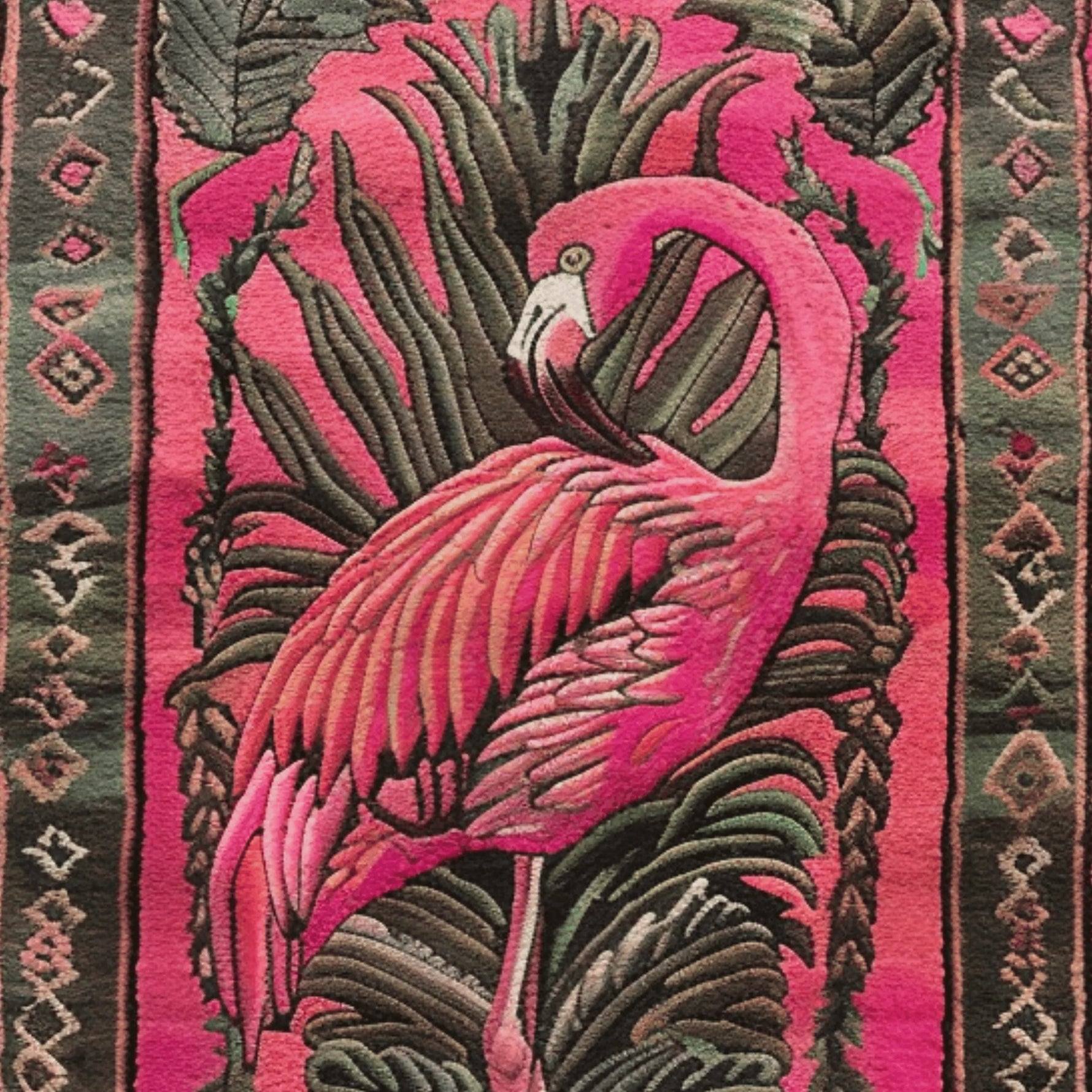 Exotic Paradise Hand Tufted Rug