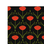 1001 Roses Hand Tufted Rug - Black