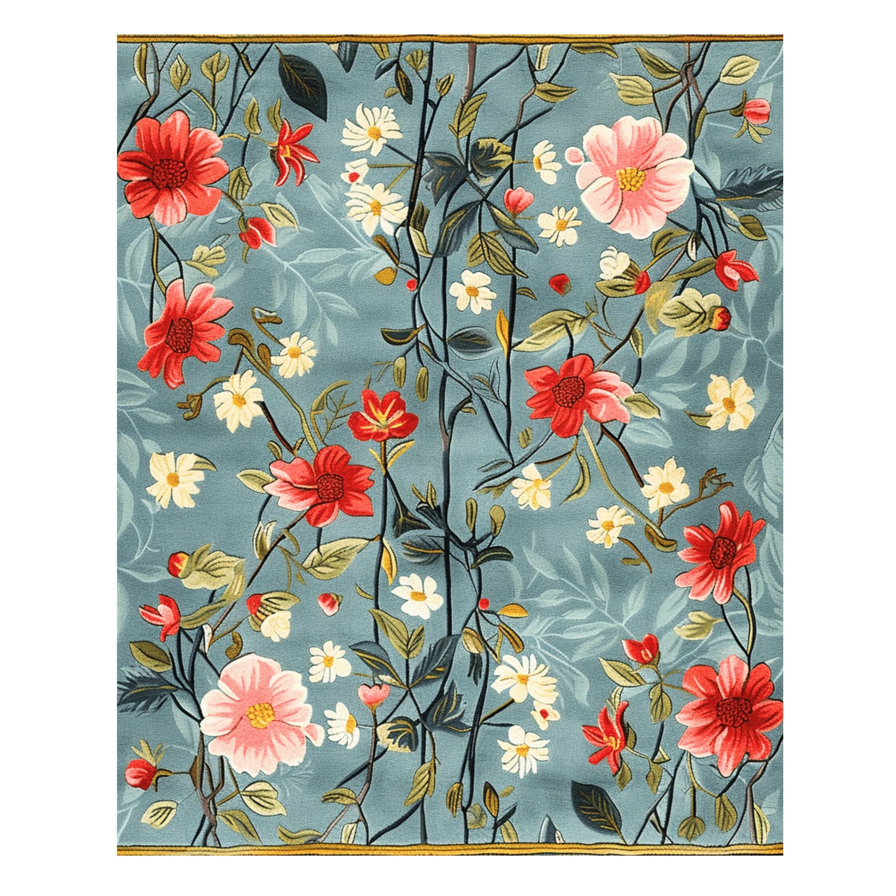 Tranquil Bloom Vista Hand Tufted Rug