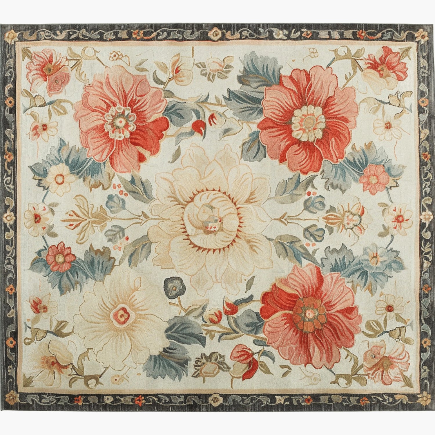 Pastel Promenade Hand Tufted Rug