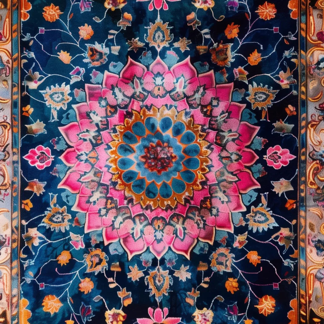 Floral Harmony Heritage Hand Tufted Rug