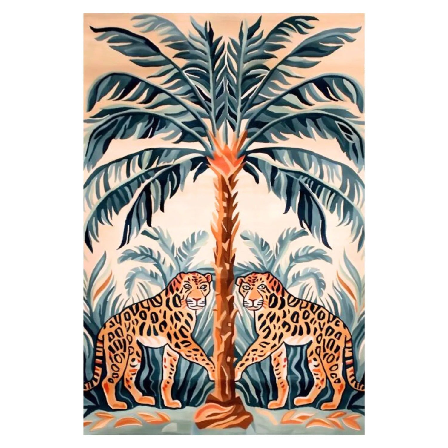 Tropical Regal Hand Tufted Rug