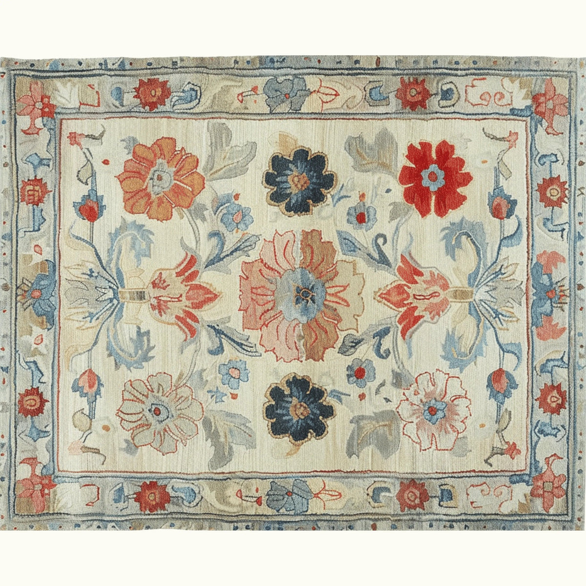 Antique Elegance Hand Tufted Rug