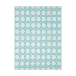 Chateau Classic Dhurrie Cotton Rug - Blue