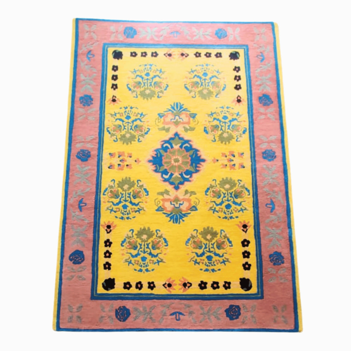 Spring Blossom Traditional Hand Tufted Rug