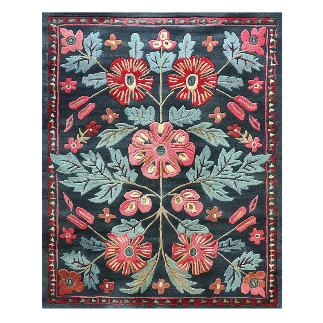 Enchanted Garden Hand Tufted Rug