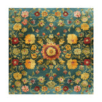 Golden Blossom Persian Hand Tufted Rug