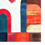 Abstract Cityscape Hand Tufted Rug - MAIA HOMES