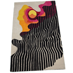 Abstract Aura Hand Tufted Rug  - MAIA HOMES