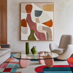 Abstract Cityscape Hand Tufted Rug - MAIA HOMES