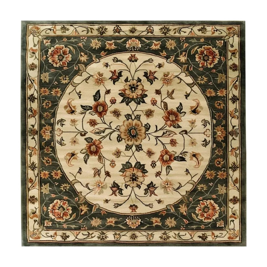 Antique Arabesque Wool Hand Knotted Area Rug