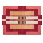 Atzec Red Hand Tufted Wool Rug