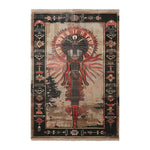 Beneath the Pyramids Hand Knotted Area Rug