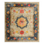 Botanical Grace Wool Hand Knotted Area Rug