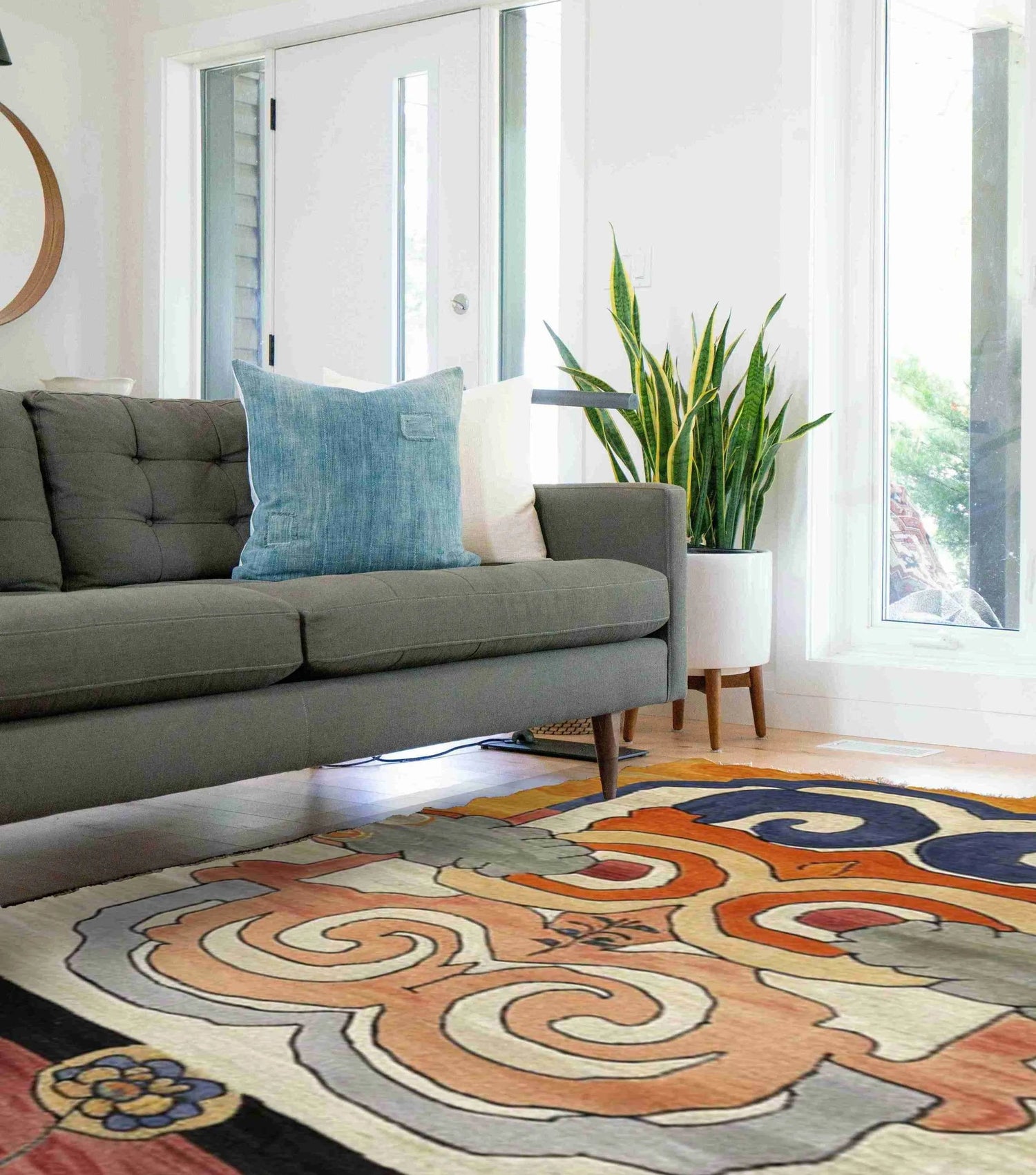 Cloudscape Garden Hand Tufted Rug