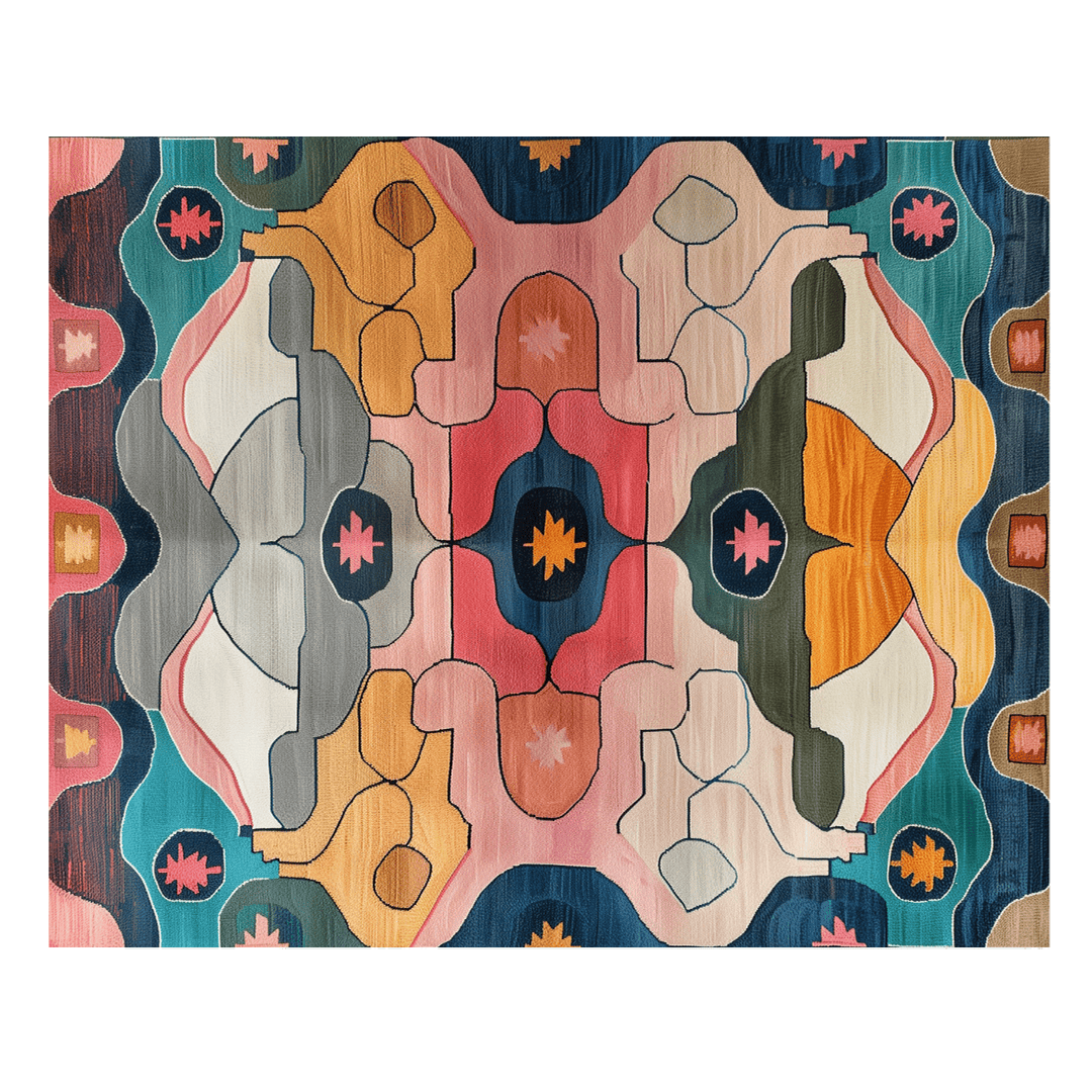 Cosmic Tides Hand Tufted Rug - MAIA HOMES