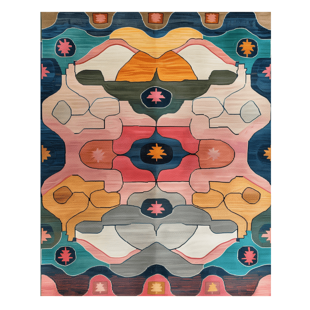 Cosmic Tides Hand Tufted Rug - MAIA HOMES