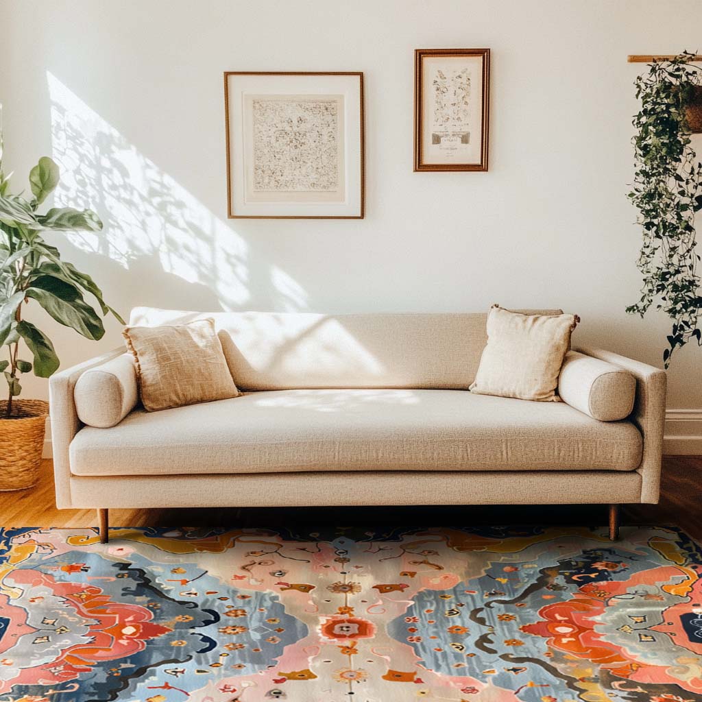 Cosmic Dance Hand Tufted Rug