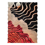 Curved Line Hand Tufted Rug