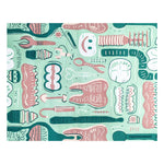 Dental Doodles Hand Tufted Rug