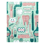 Dental Doodles Hand Tufted Rug