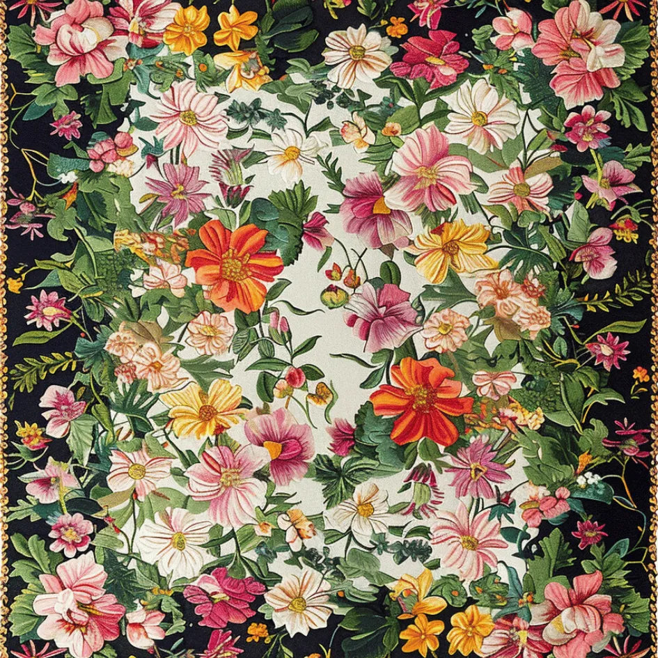 Eden Blossom Hand Tufted Rug