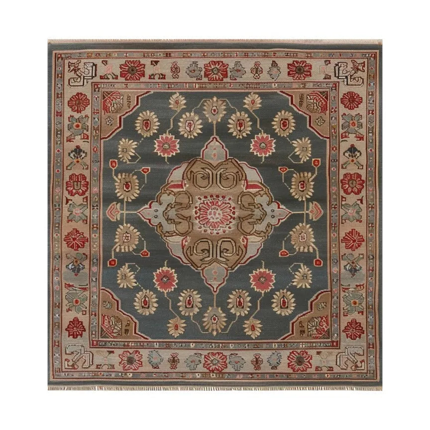 Dusk Blossom Hand Knotted Area Rug