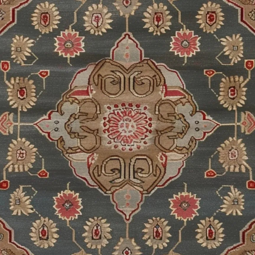 Dusk Blossom Hand Knotted Area Rug