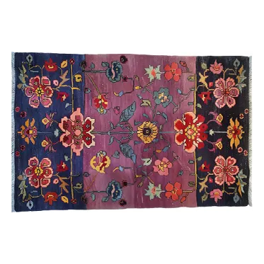 Dusklight Garden Hand Knotted Area Rug - MAIA HOMES