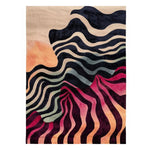 Dynamic Stripes Hand Tufted Rug