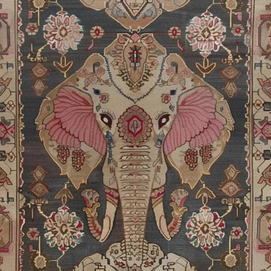 Elephantine Grace Hand Knotted Area Rug