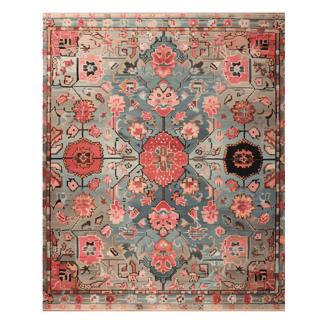 Ember Floral Hand Tufted Rug