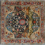 Eternal Blossom Wool Hand Knotted Area Rug