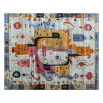 Ethereal Mask Tapestry Hand Knotted Rug