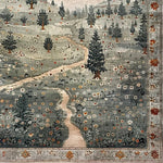 Evergreen Elegance Hand Tufted Rug