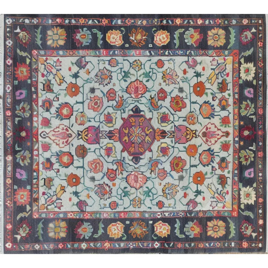 Floral Essence Hand Knotted Area Rug