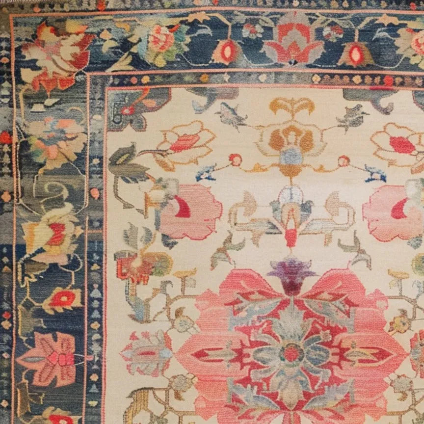 Floral Fete Hand Knotted Area Rug