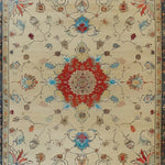 Flowering Oasis Hand Knotted Area Rug