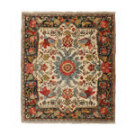 Fluttering Bloom Hand Knotted Area Rug