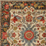 Fluttering Bloom Hand Knotted Area Rug