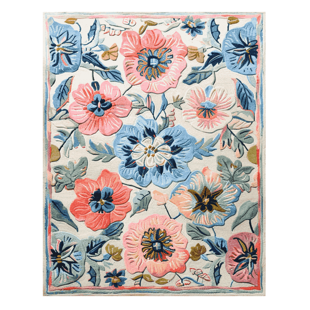 Garden Breeze Hand Tufted Rug