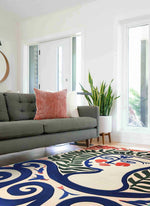 Graceful Visage Hand Tufted Rug