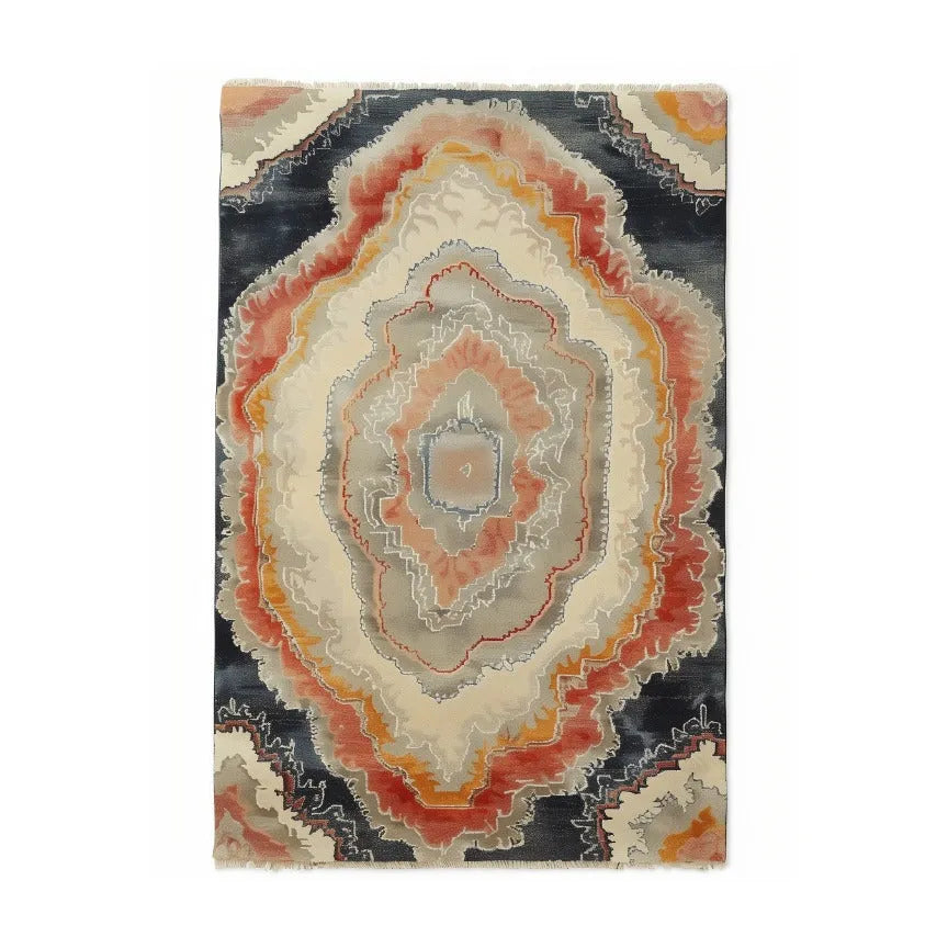 Harmonious Haven Hand Knotted Area Rug