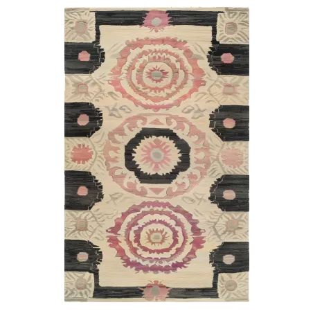 Harmony Circles Hand Tufted Rug - MAIA HOMES