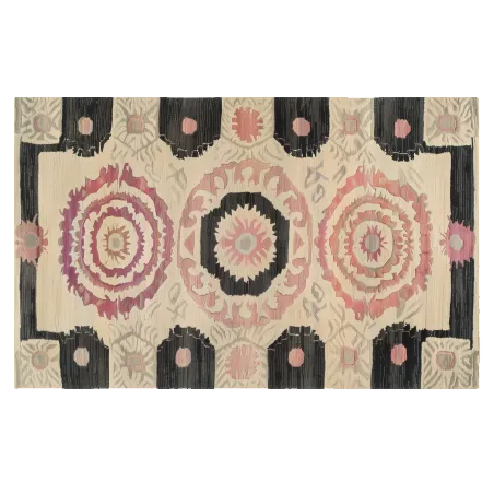 Harmony Circles Hand Tufted Rug - MAIA HOMES