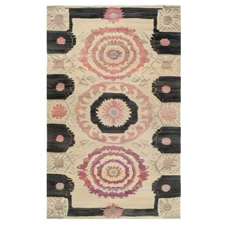 Harmony Circles Hand Tufted Rug - MAIA HOMES