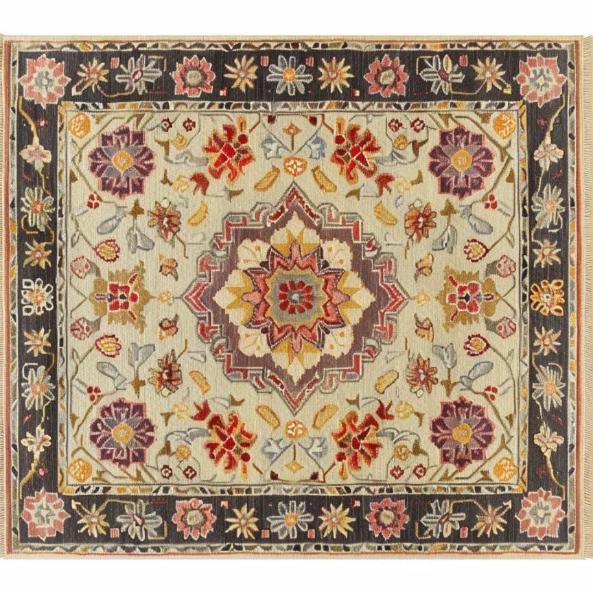 Imperial Opulence Hand Knotted Area Rug