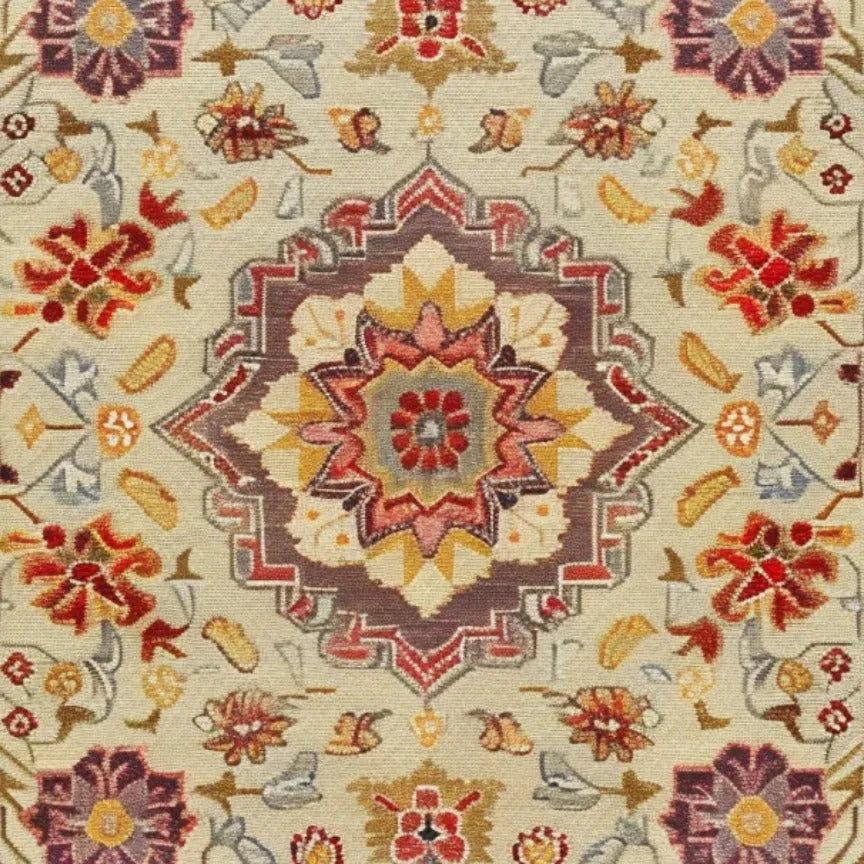 Imperial Opulence Hand Knotted Area Rug